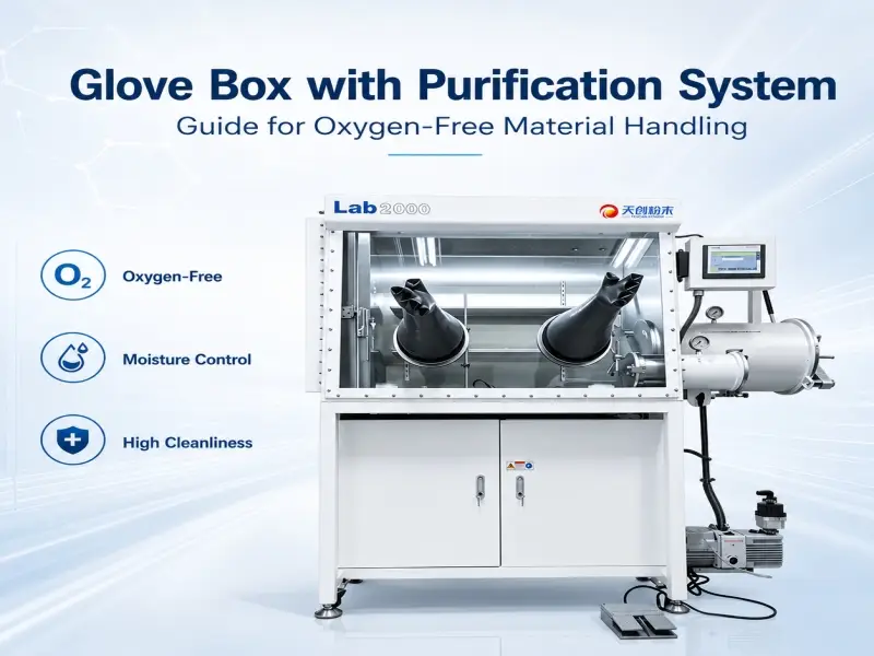 Guide d'utilisation des boîtes à gants avec système de purification pour la manipulation de matériaux en milieu anoxique
